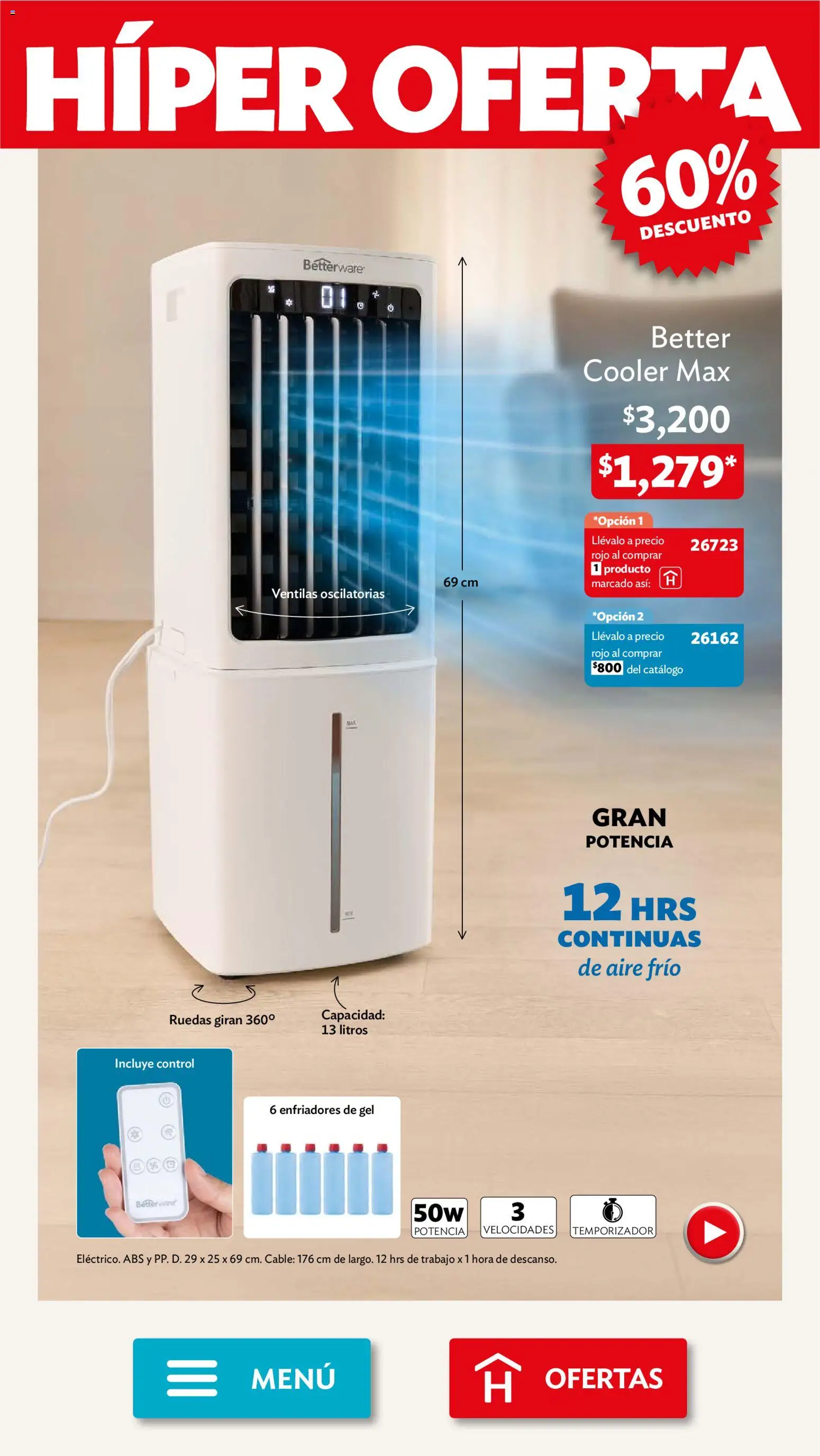 Nuevas ofertas de Betterware válidas en toda la República Mexicana desde el 29/06/2026. ¡Encuentra las mejores ofertas en Betterware campaña 7 2026! | Página: 3 | Productos: Cable