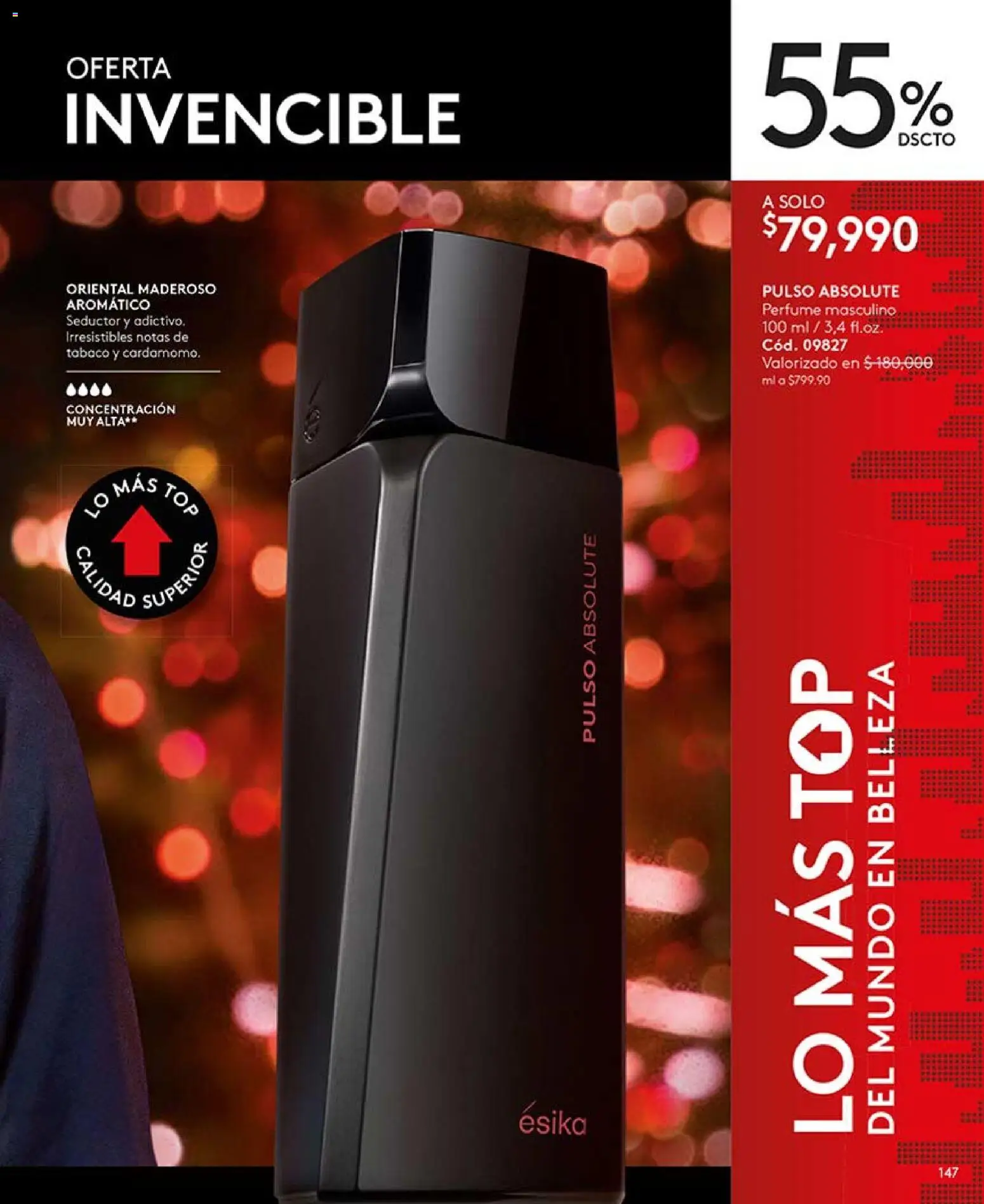 Ésika revista - valida desde el 13.03.2026 | Página: 147 | Productos: Perfume, Top