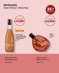 Natura Ofertas  válido desde el 01.05.2026 | Página: 45 | Productos: Cacao, Eau de toilette