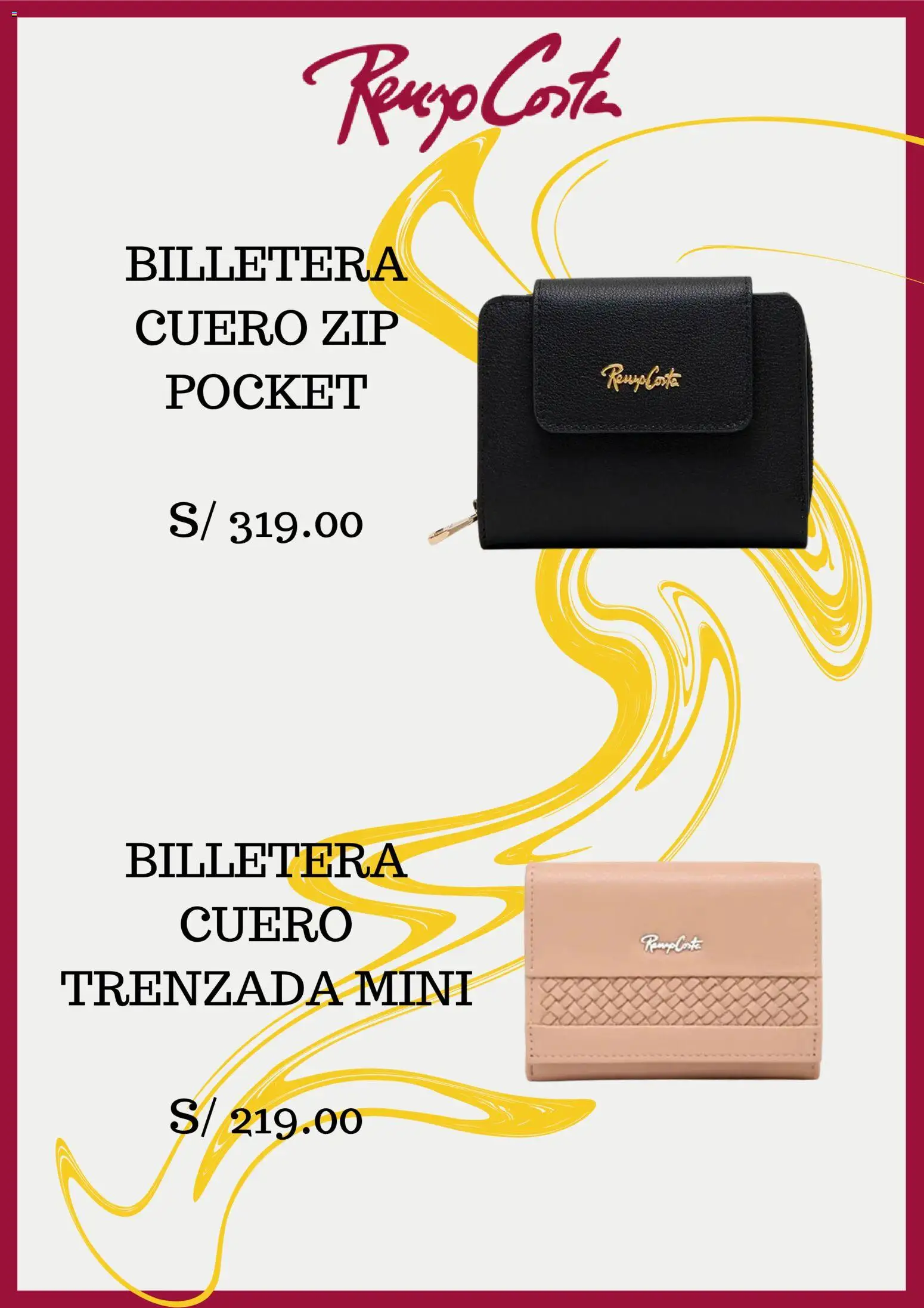 Catálogo Renzo Costa válido desde 21/08/2026 | Página: 6 | Productos: Billetera