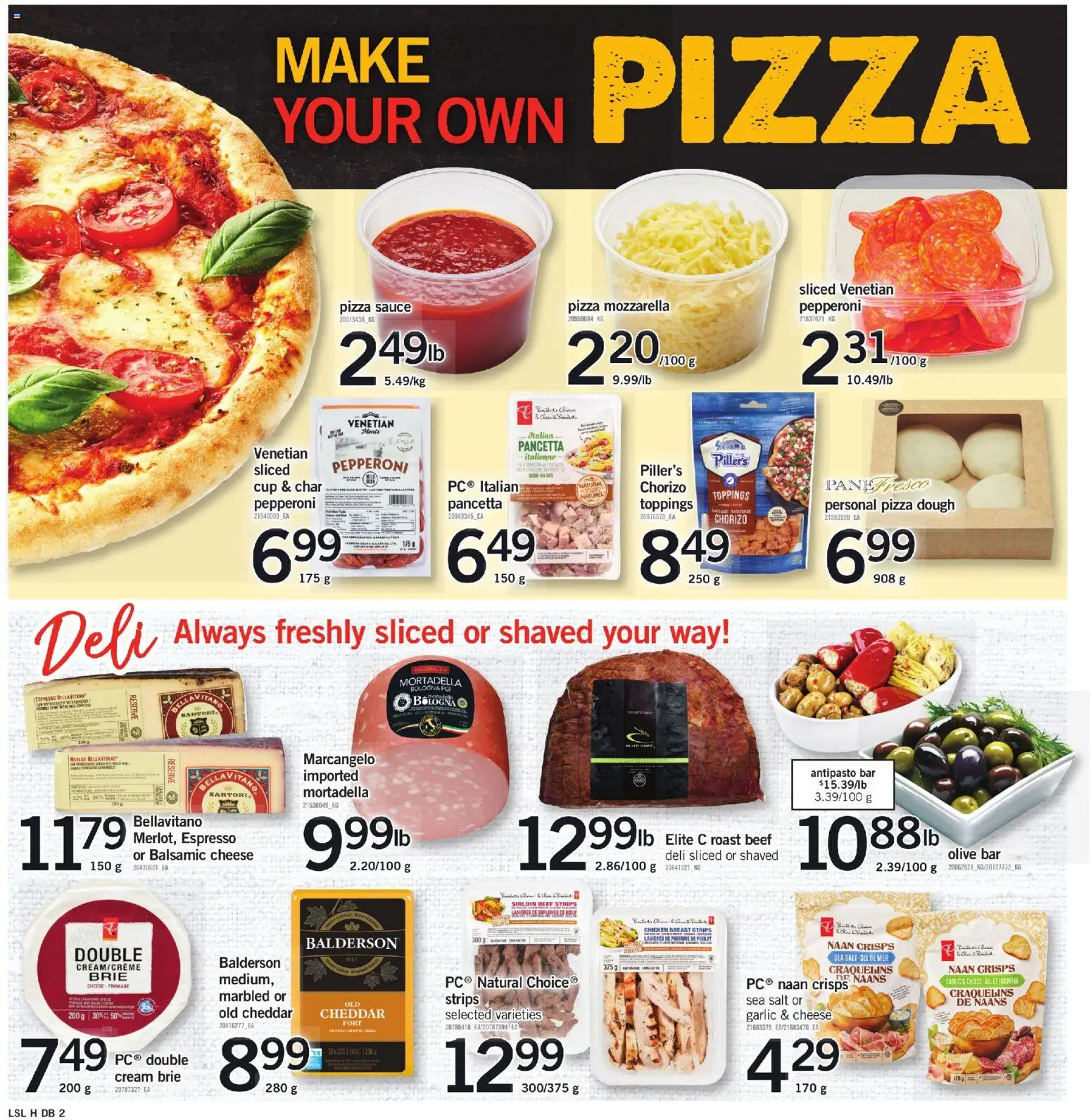 Loblaws flyer valid from 07.05.2026 | Page: 5 | Products: Beef, Cream, Pizza, Chicken