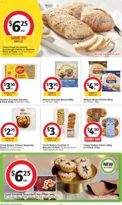 Preview of IGA catalogue - valid from 16/09/2026 | Page: 24 | Products: Bread, Biscuits, Cookies, Bakery
