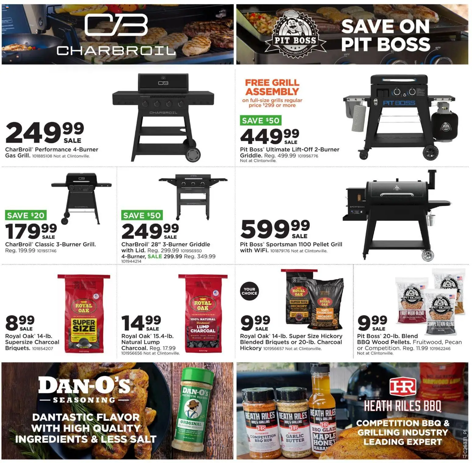Mills Fleet Farm Weekly Ad - valid from 08/10/2026 | Page: 21 | Products: Charcoal, Honey, Butter, Grill