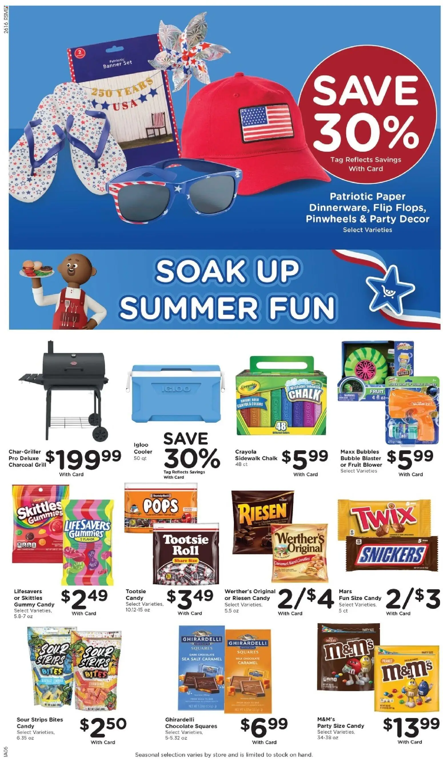 Pick ‘n Save Weekly Ad - valid from 20.05.2026 | Page: 12 | Products: Milk, Chocolate, Salt, Grill