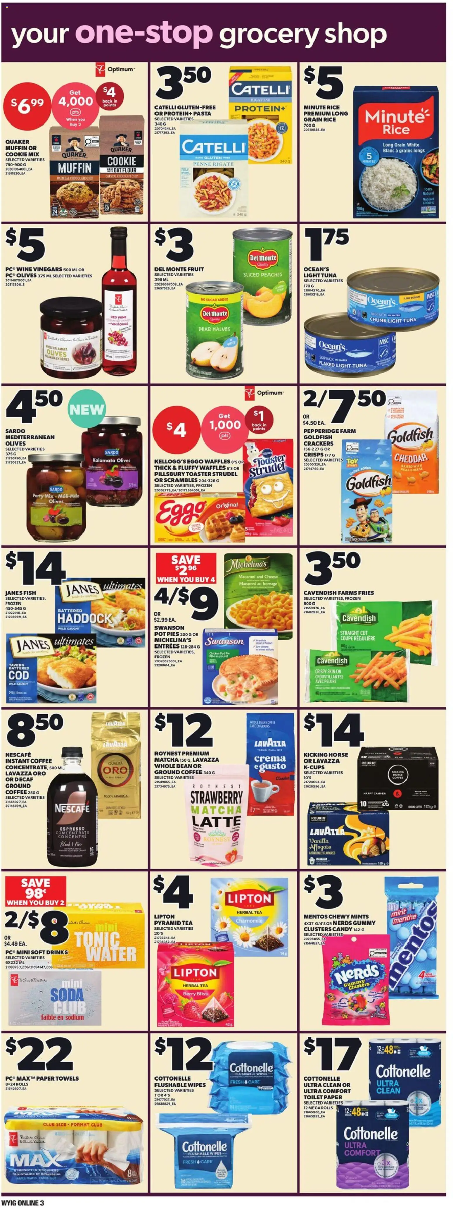 Loblaws flyer valid from Jul 2, 2026 | Page: 8 | Products: Toaster, Chocolate, Wine, Chicken