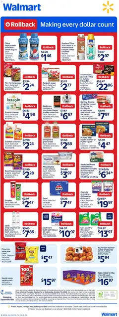 Preview of Dove antiperspirant or deodorant, Each. Selected varieties and sizes. from shop Walmart valid from Oct 1, 2026 | Page: 2