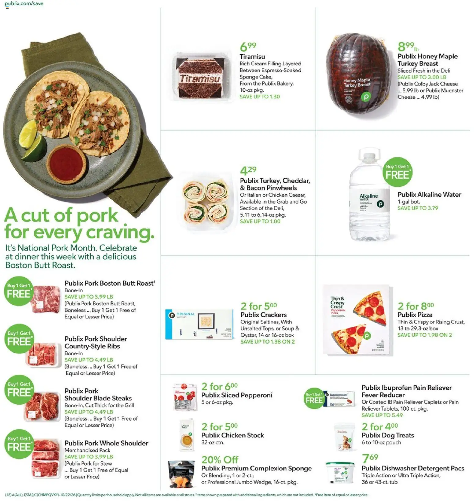 Publix Weekly Ad - valid from 10/07/2026 | Page: 18