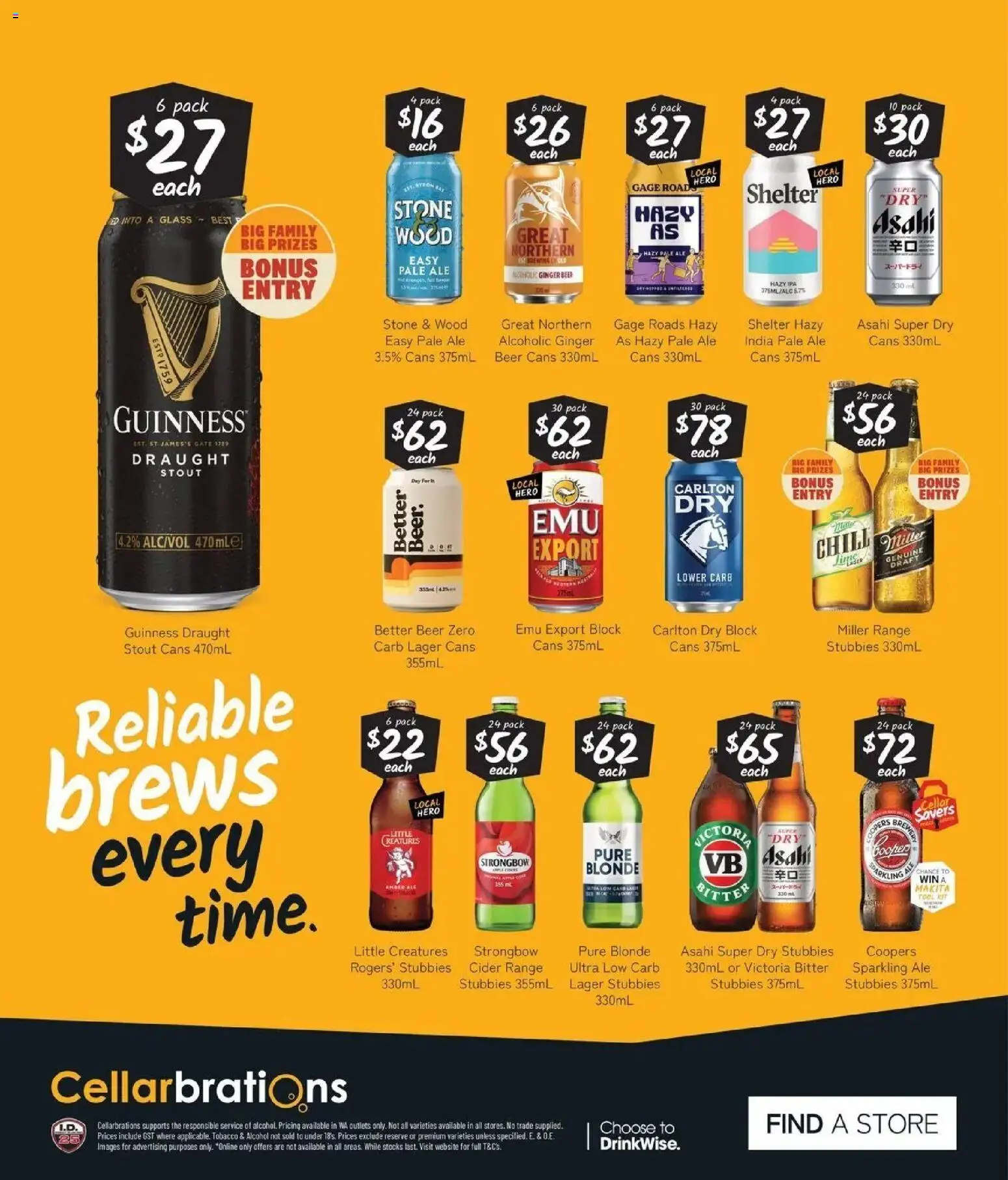 Cellarbrations catalogue - valid from 13/07/2026 | Page: 8 | Products: Alcohol, Beer, Wood, Cider