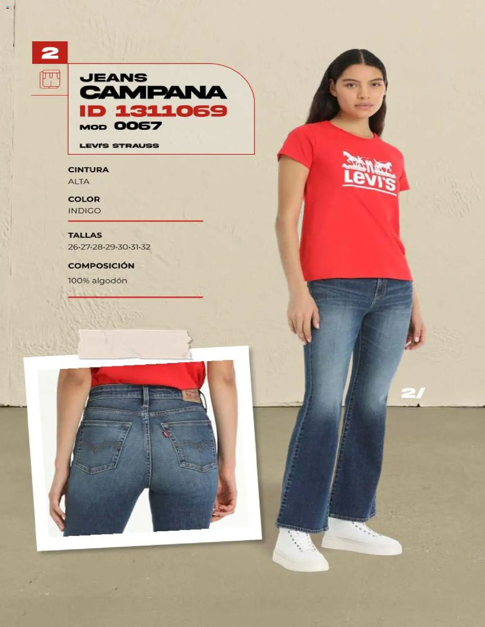 Nuevas ofertas de Price Shoes válidas en toda la República Mexicana desde el 15/10/2026. ¡Encuentra las mejores ofertas en Price Shoes catálogo Jeans Levis! | Página: 3