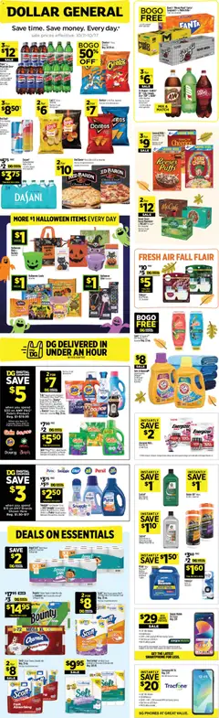 Preview of Dollar General weekly ads valid from 10/11/2026