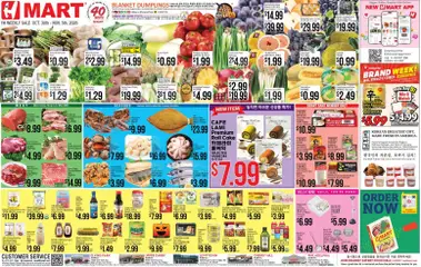 Preview of Hmart weekly ads valid from 10/30/2026