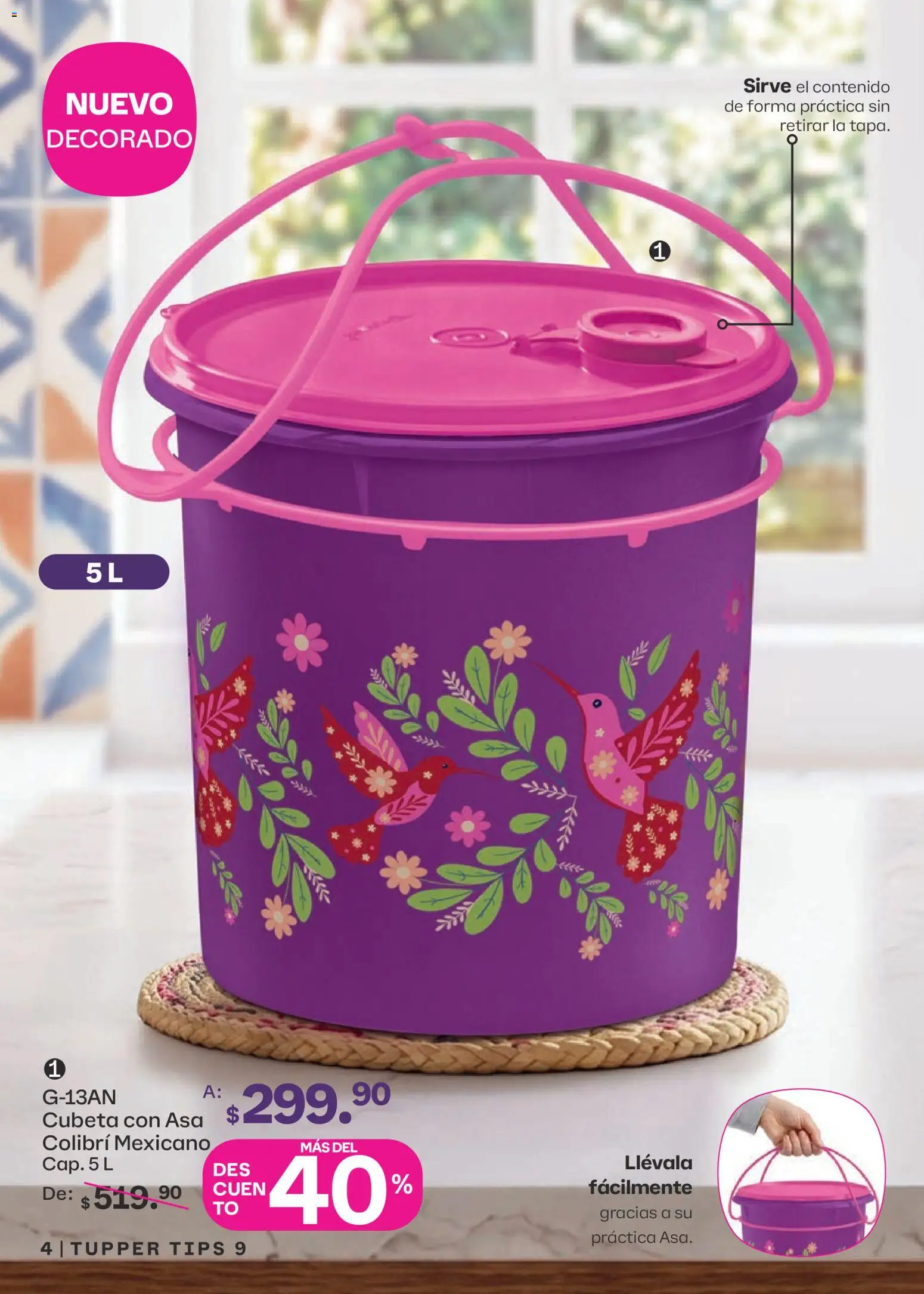 Nuevas ofertas de Tupperware válidas en toda la República Mexicana desde el 10/08/2026. ¡Encuentra las mejores ofertas en Tupperware catálogo! | Página: 4 | Productos: Tupper