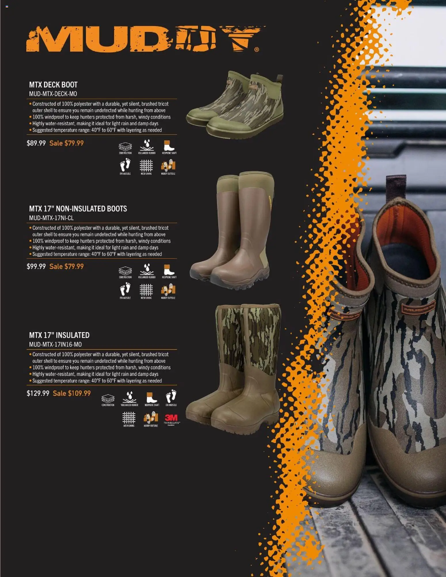 Dunham's Sports Hunting Accessories Guide - valid from 08/20/2026 | Page: 6 | Products: Boots