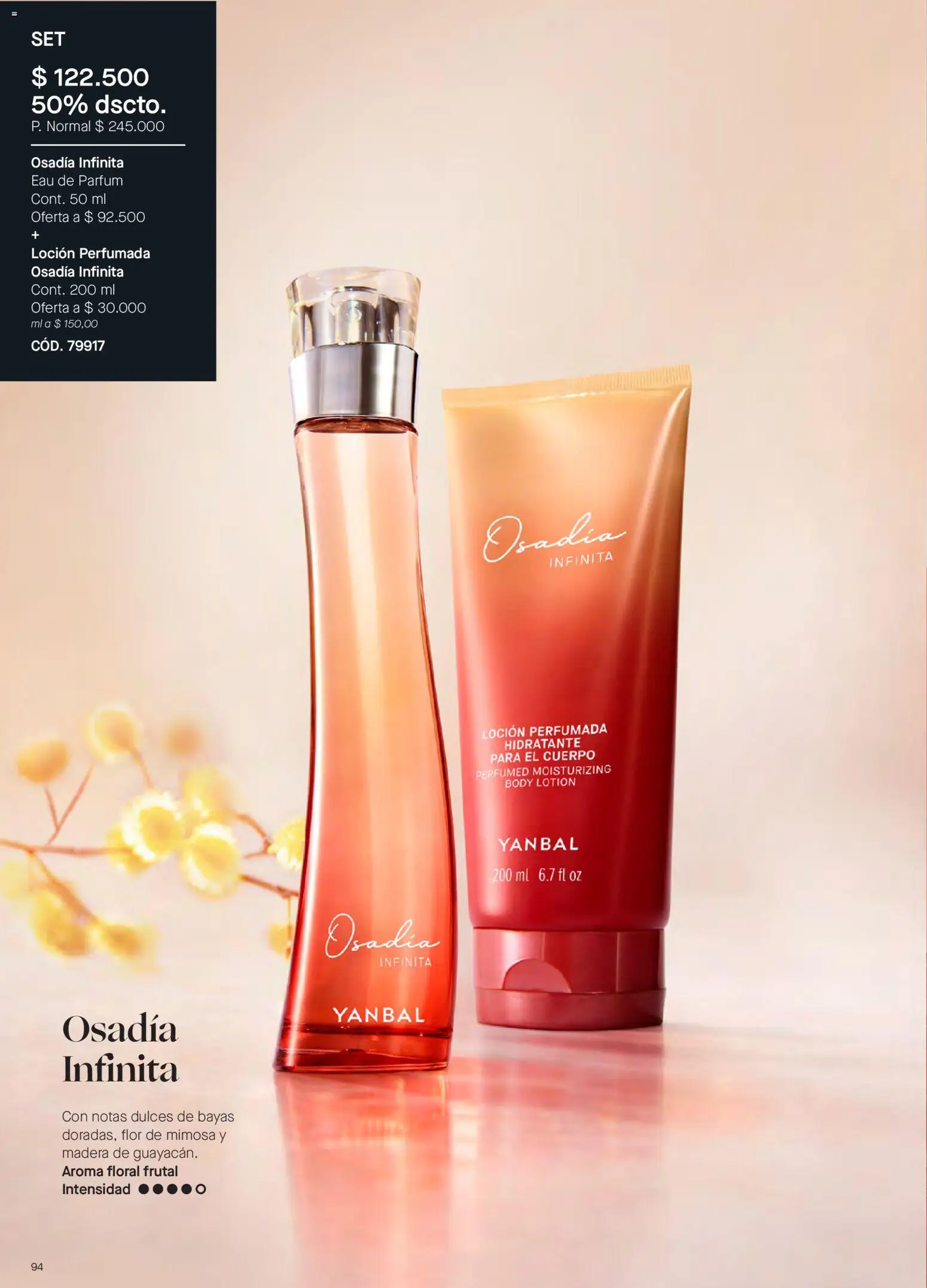 Yanbal revista - valida desde el 20/06/2026 | Página: 94 | Productos: Body, Loción, Ruana