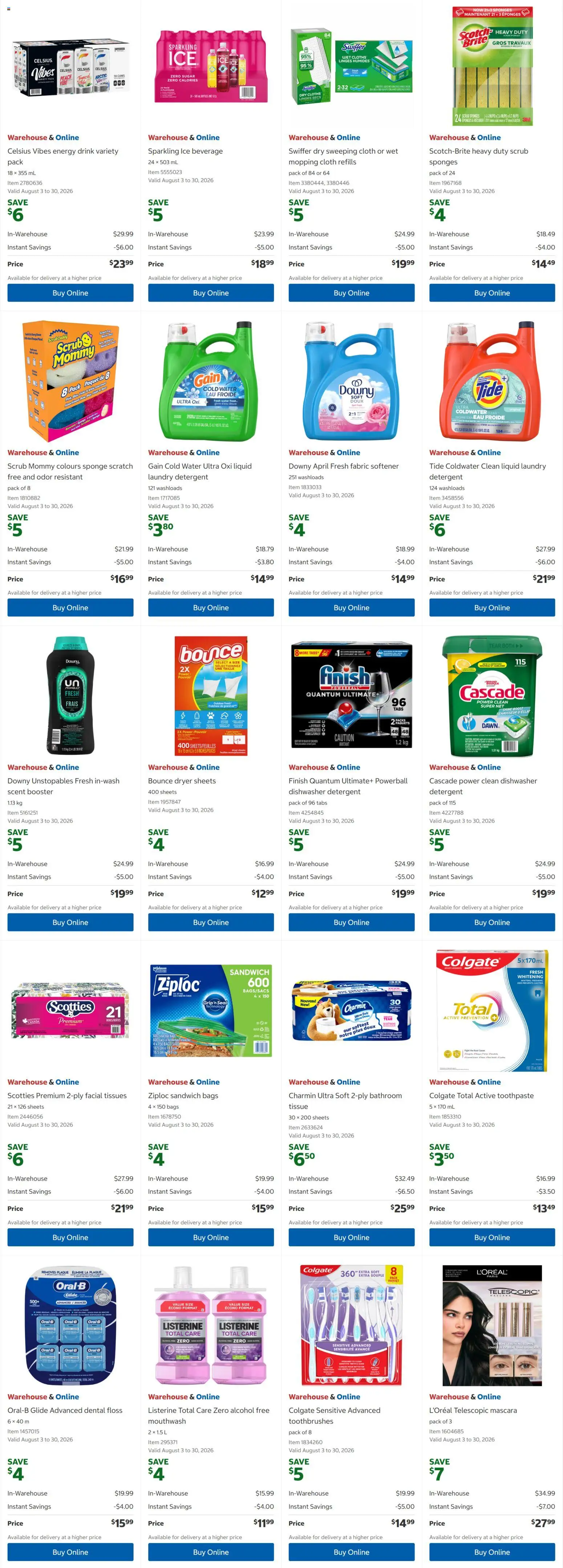 Costco flyer valid from Aug 17, 2026 | Page: 5