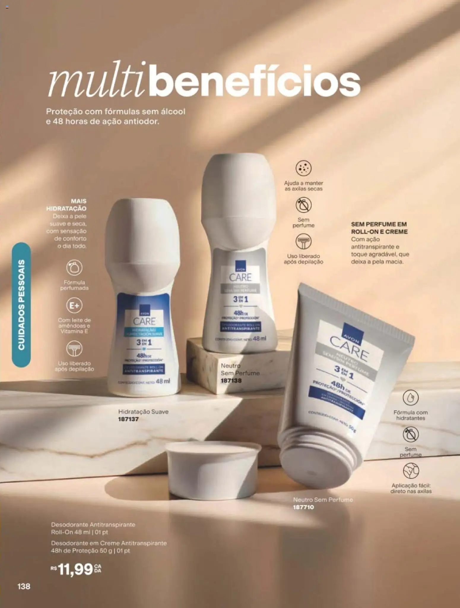 Avon Folheto - válido de 22/06/2026 | Página: 139 | Produtos: Perfume, Leite, Creme, Amêndoas