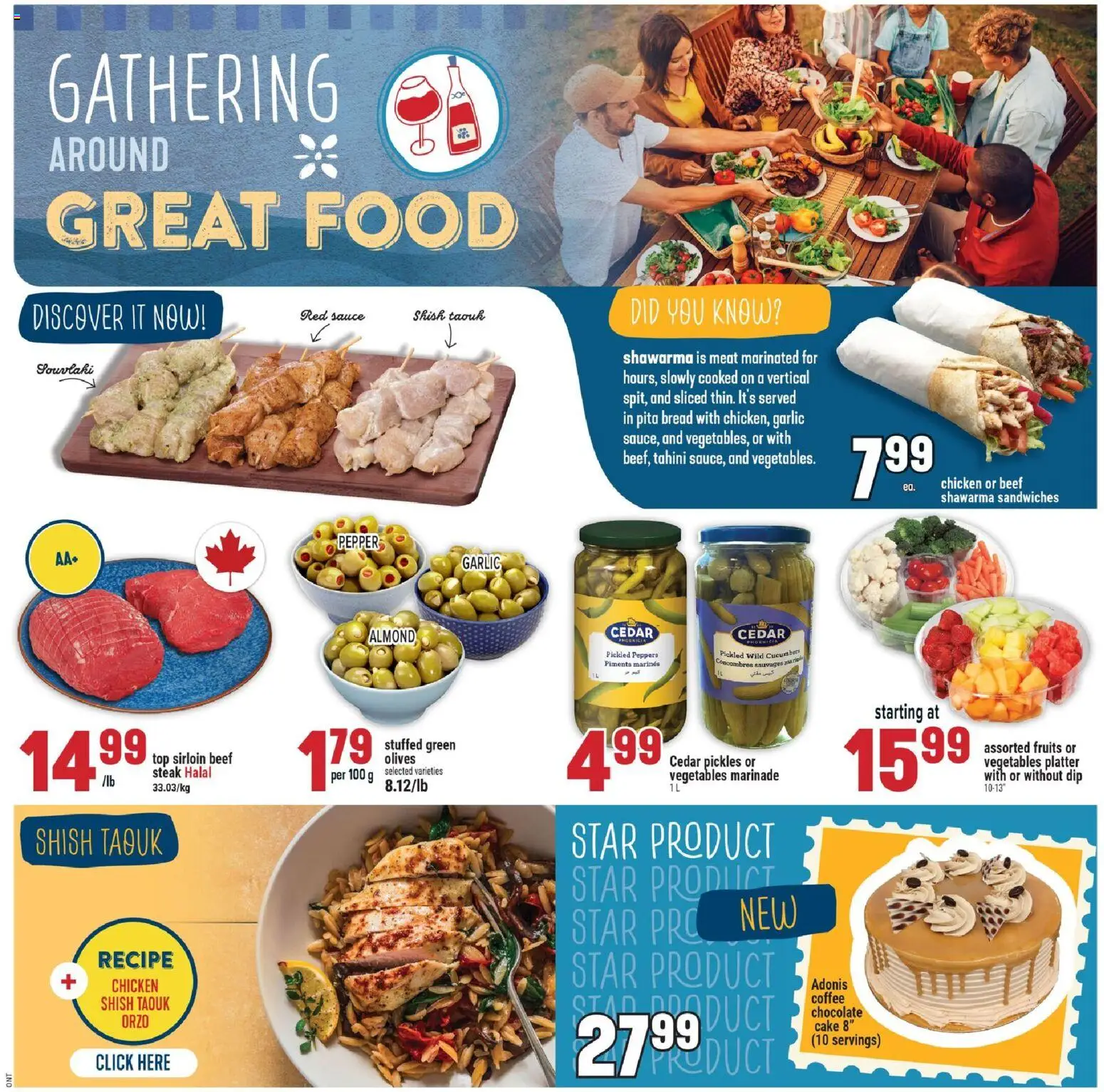 Adonis flyer valid from 28.05.2026 | Page: 4 | Products: Cucumbers, Bread, Chocolate, Chicken