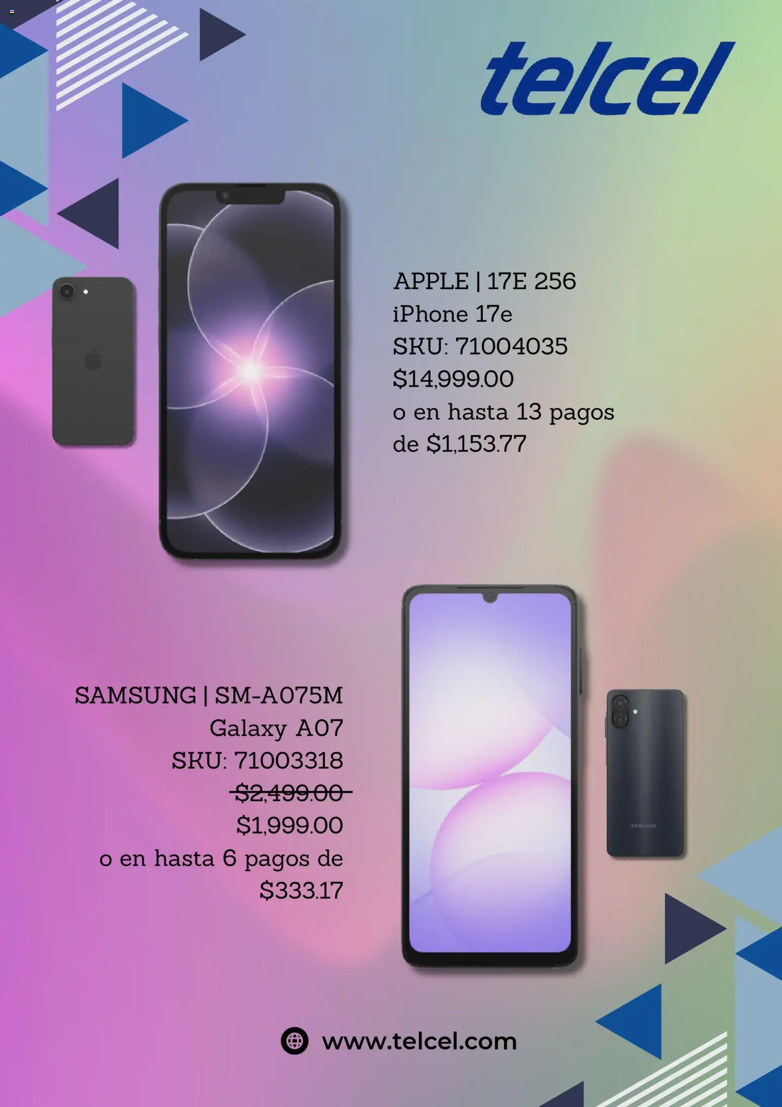 Nuevas ofertas de Telcel válidas en toda la República Mexicana desde el 01.04.2026. ¡Encuentra las mejores ofertas en Telcel catálogo! | Página: 2