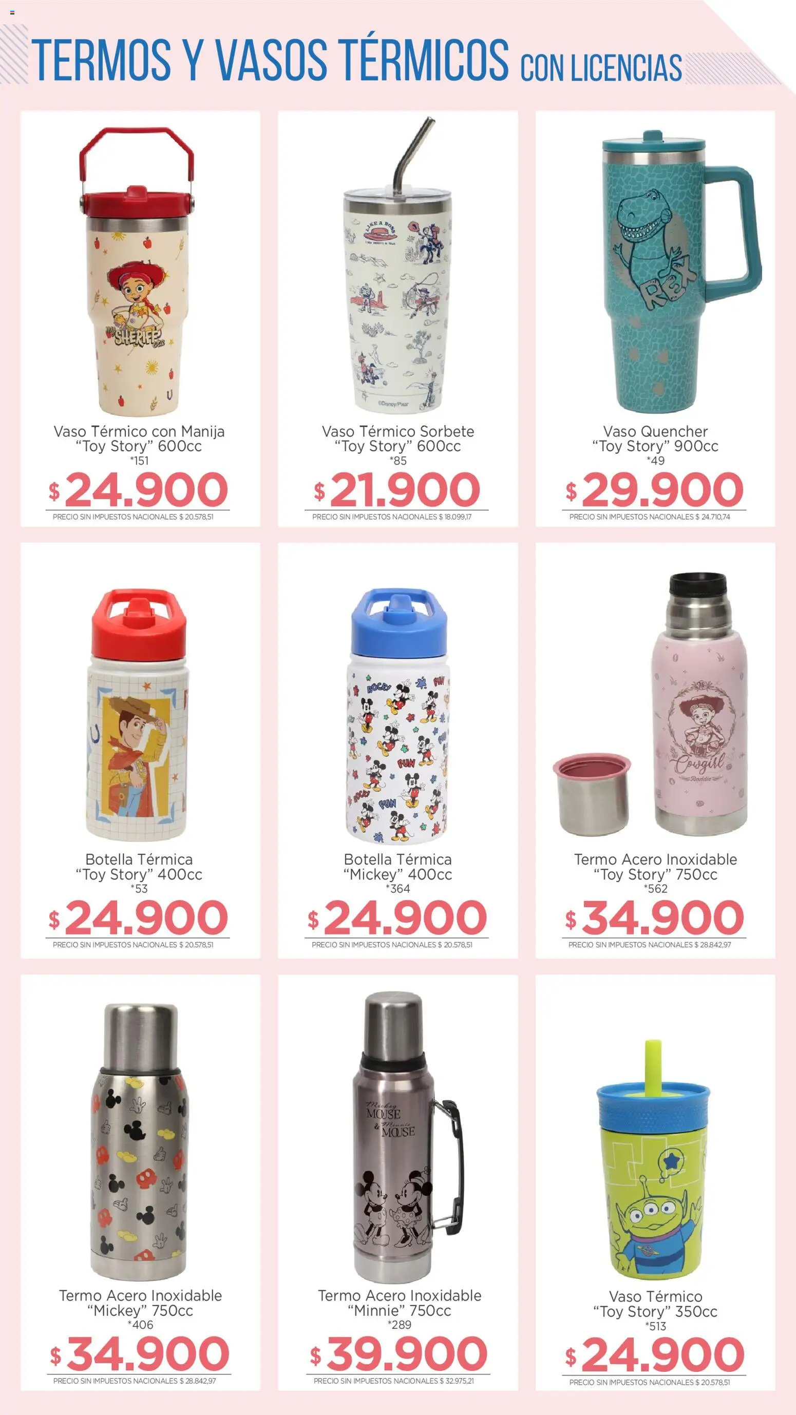 La Anonima - Catálogo especiales - vacaciones invierno │ válido desde el 09/07/2026 | Página: 23 | Productos: Botella, Termo, Térmica, Vasos