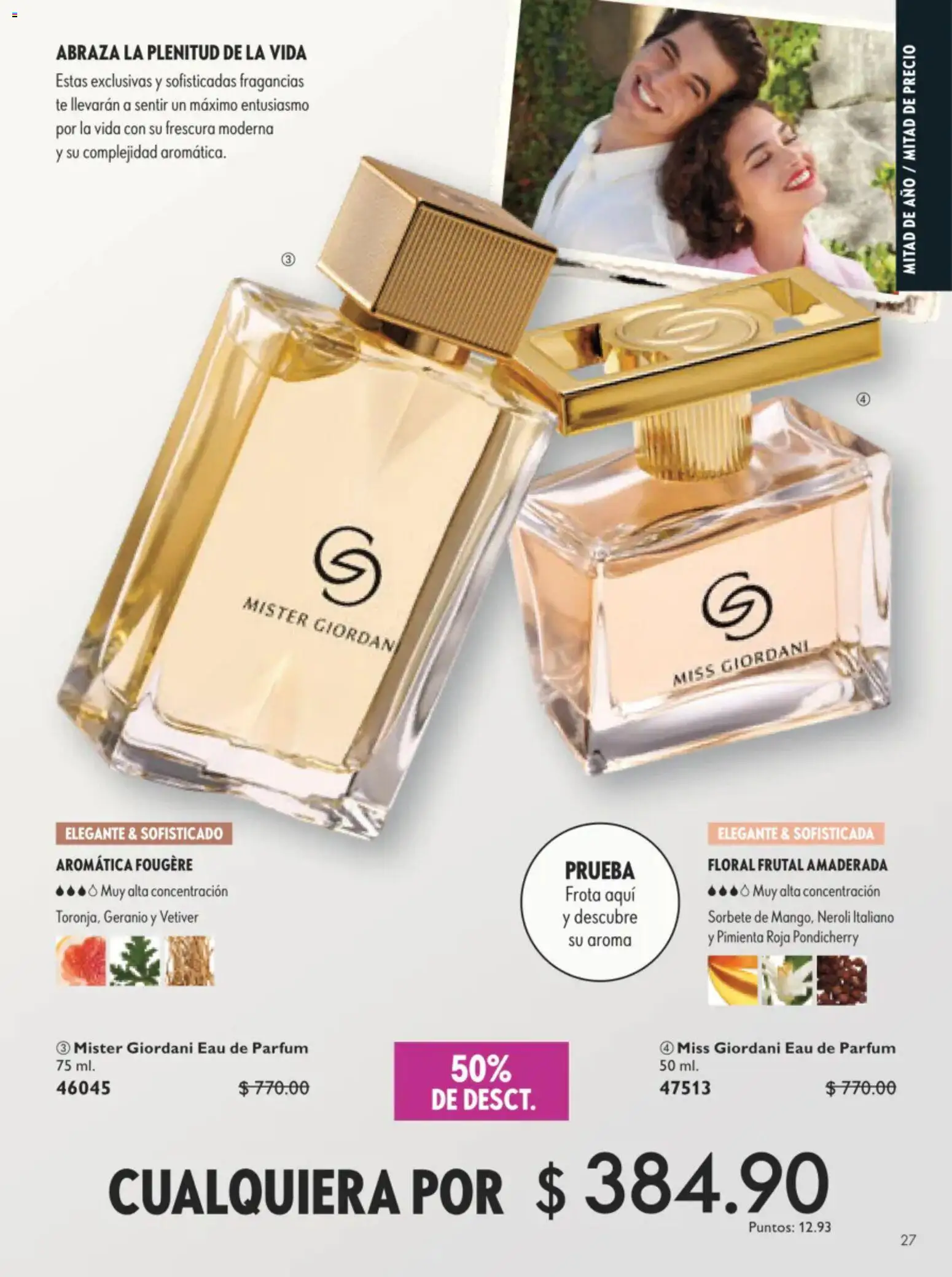 Nuevas ofertas de Oriflame válidas en toda la República Mexicana desde el 11/07/2026. ¡Encuentra las mejores ofertas en Oriflame campaña 10 2026! | Página: 27 | Productos: Pimienta, Té