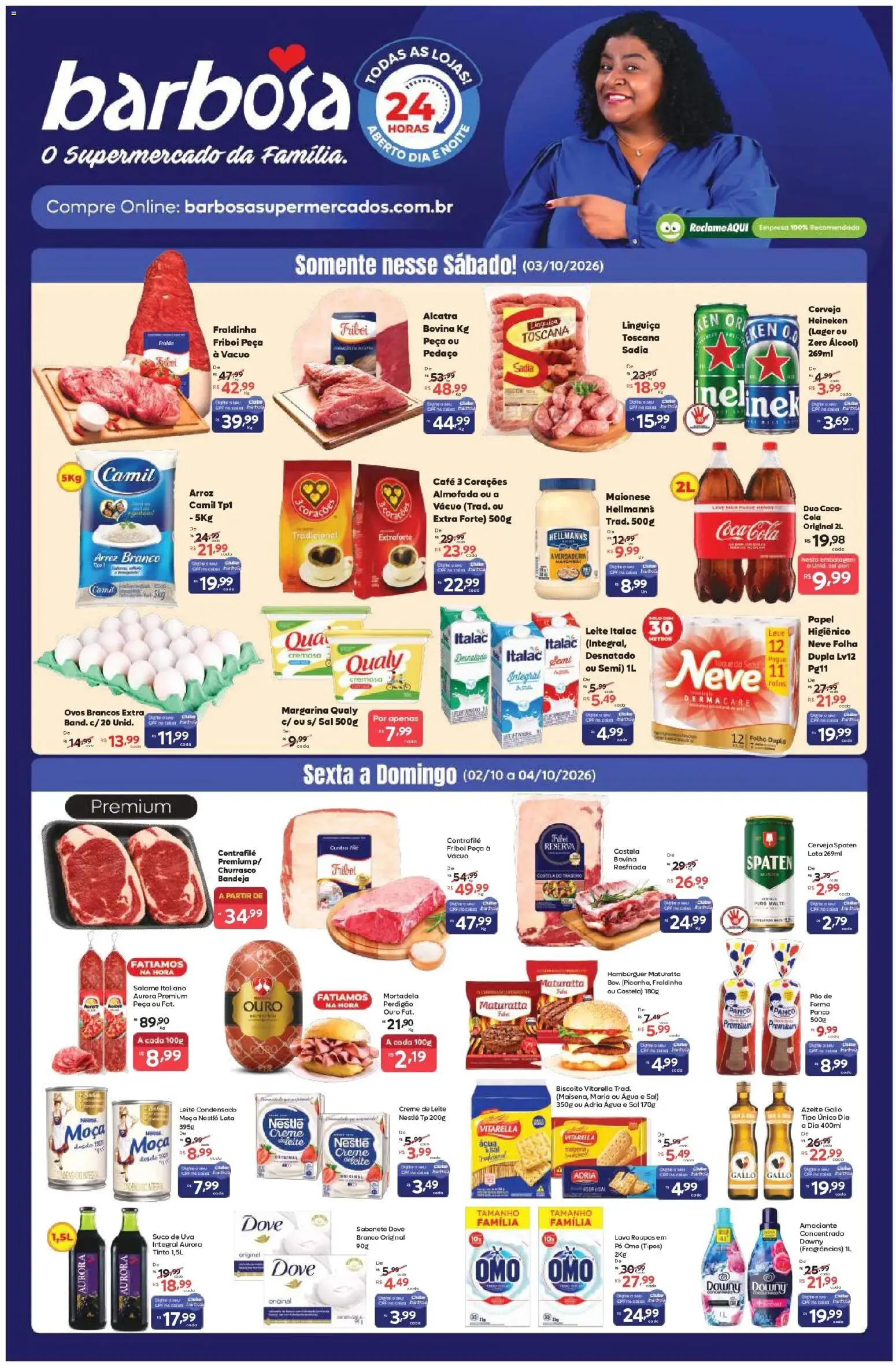 Barbosa Supermercados Sexta-feira 2 Outubro