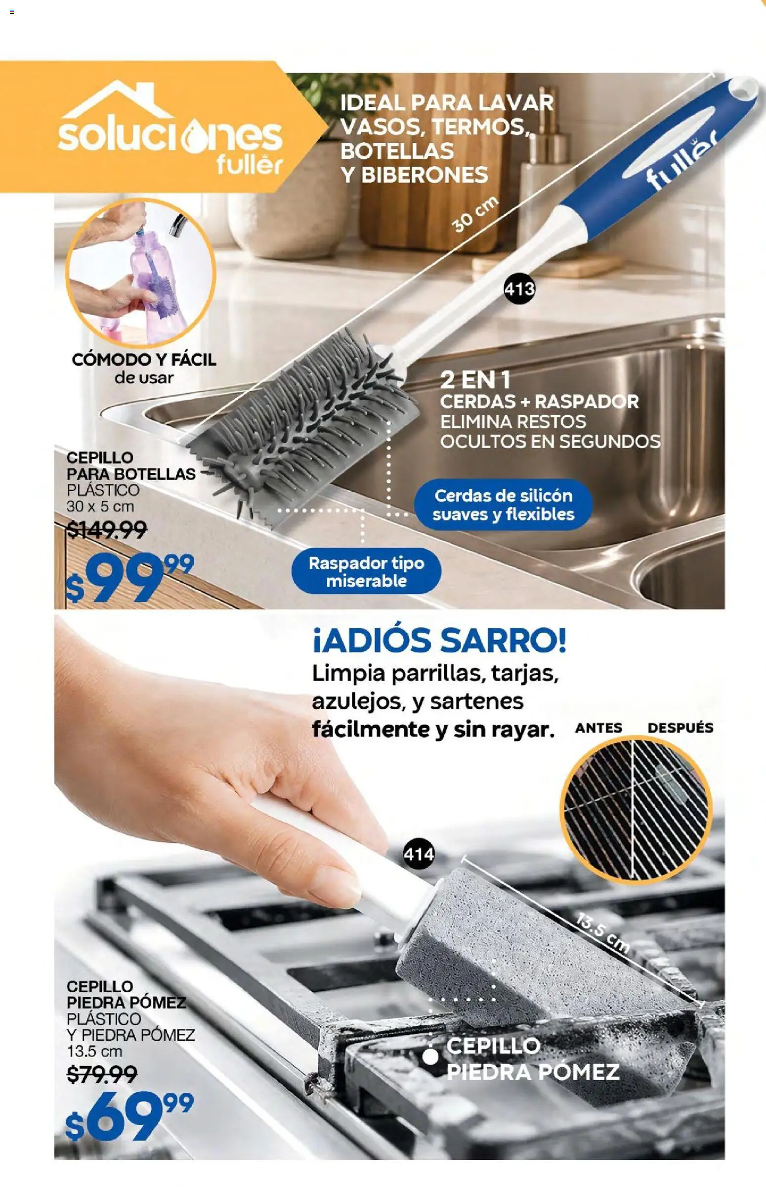 Nuevas ofertas de Fuller válidas en toda la República Mexicana desde el 24.06.2026. ¡Encuentra las mejores ofertas en Fuller campaña 6 2026! | Página: 63 | Productos: Cepillo