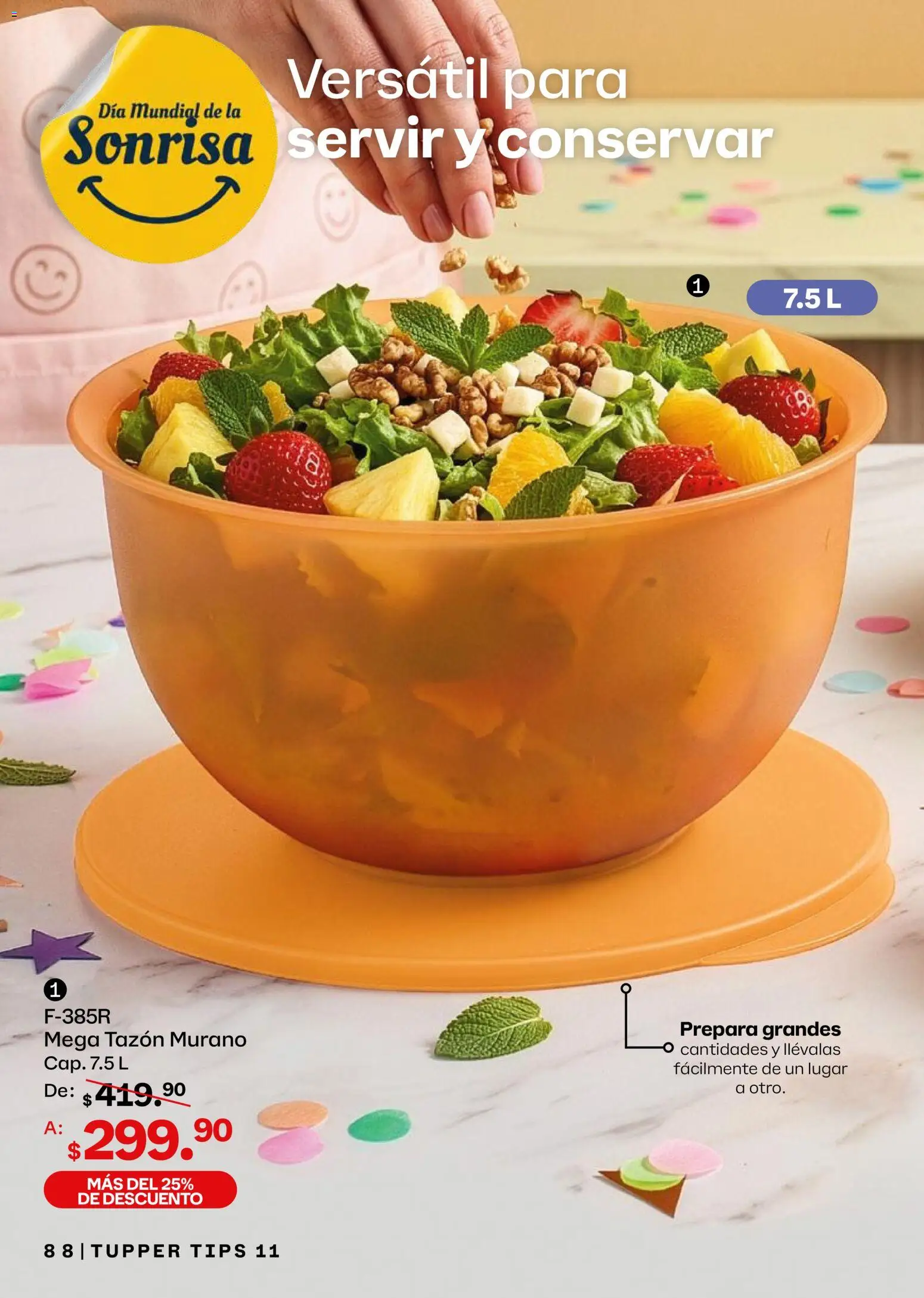 Nuevas ofertas de Tupperware válidas en toda la República Mexicana desde el 05/10/2026. ¡Encuentra las mejores ofertas en Tupperware catálogo! | Página: 88