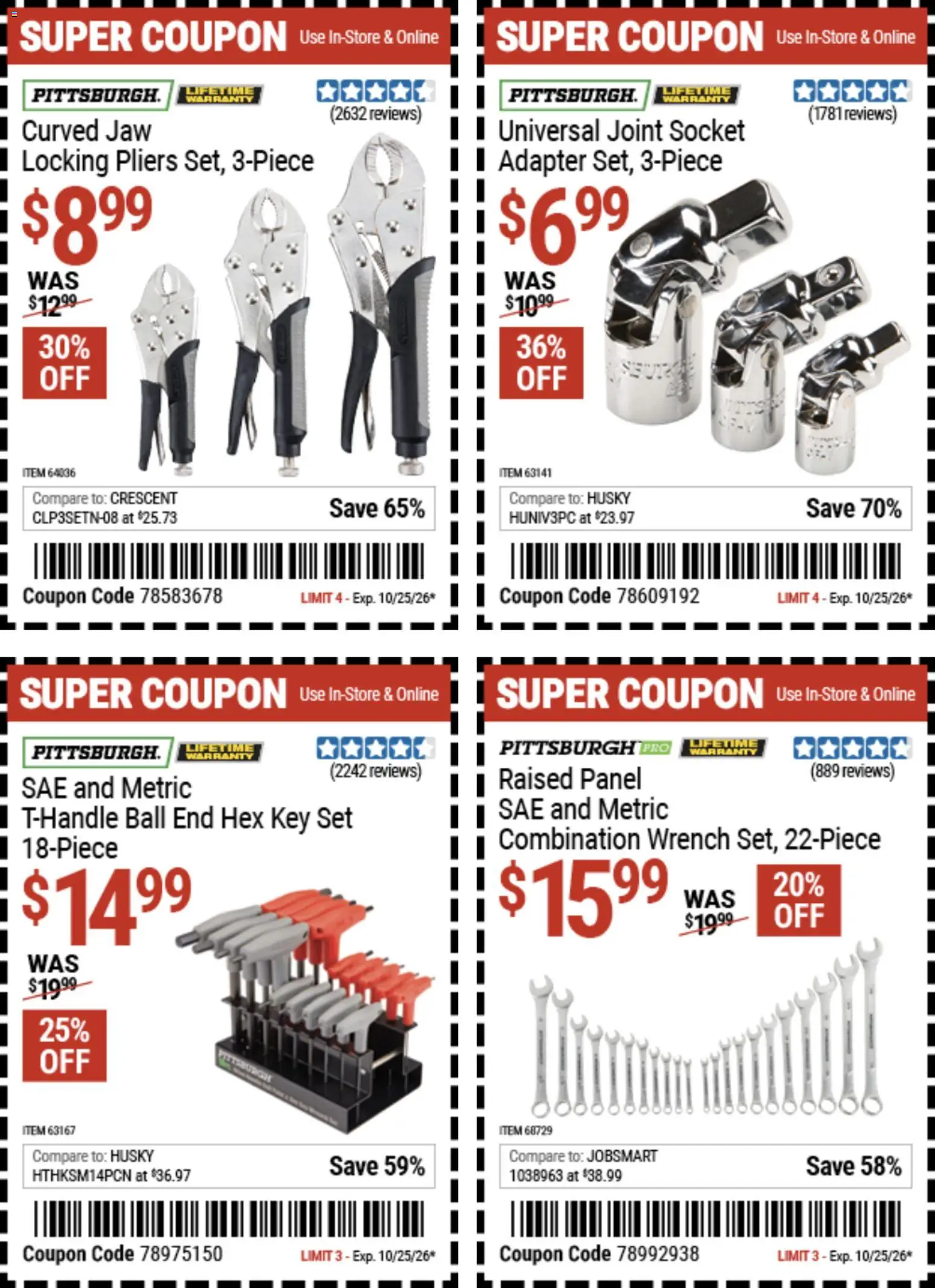 Harbor Freight Weekly Ad - valid from 10/12/2026 | Page: 4