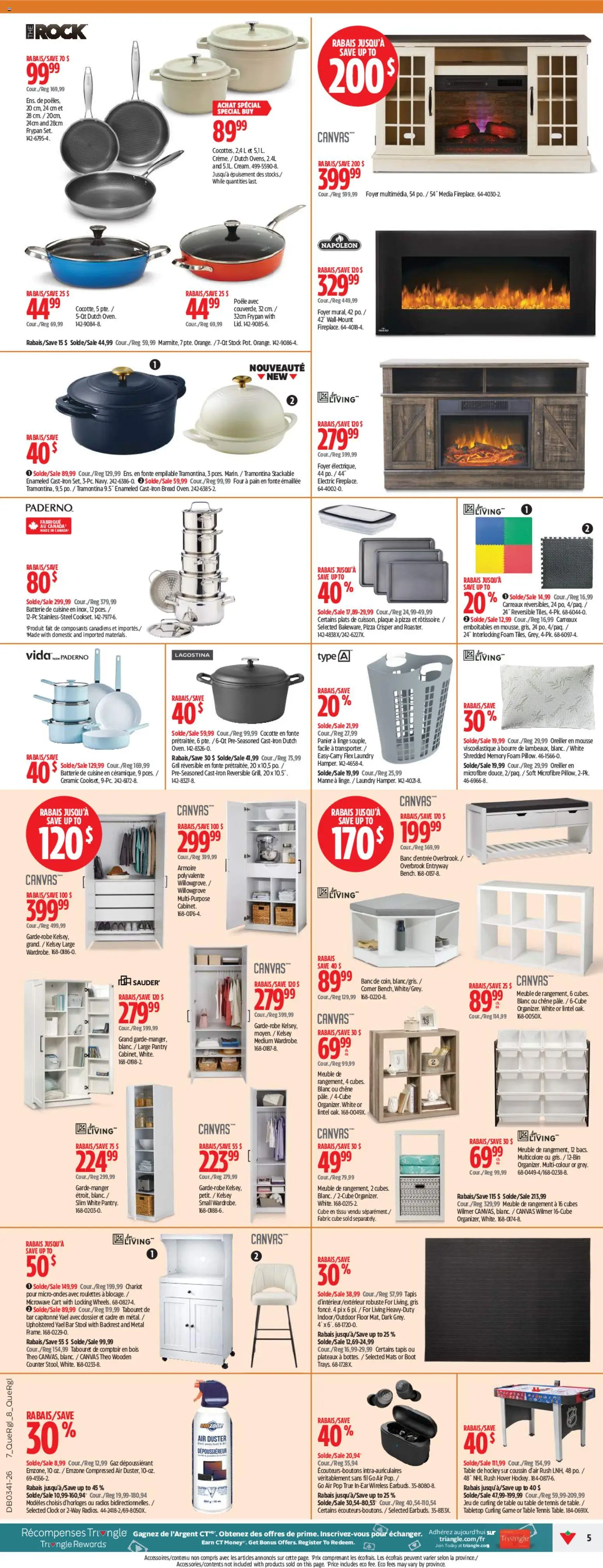 Canadian Tire flyer valid from Oct 8, 2026 | Page: 5
