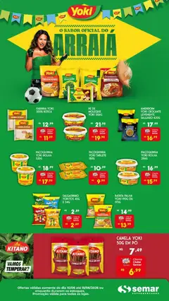 Semar Supermercado ofertas Yoki - Pré-Visualização do folheto da loja Semar Supermercado, válido de 10.06.2026
