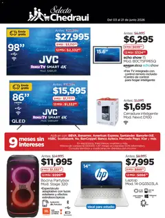 Vista previa de Chedraui folleto Ofertas, nuevo folleto de la tienda, válido en México a partir del 03.06.2026