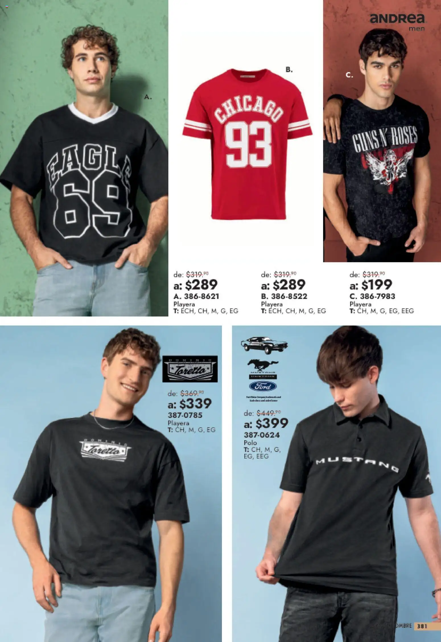 Nuevas ofertas de Andrea válidas en toda la República Mexicana desde el 26/07/2026. ¡Encuentra las mejores ofertas en Andrea catálogo Outlet! | Página: 381
