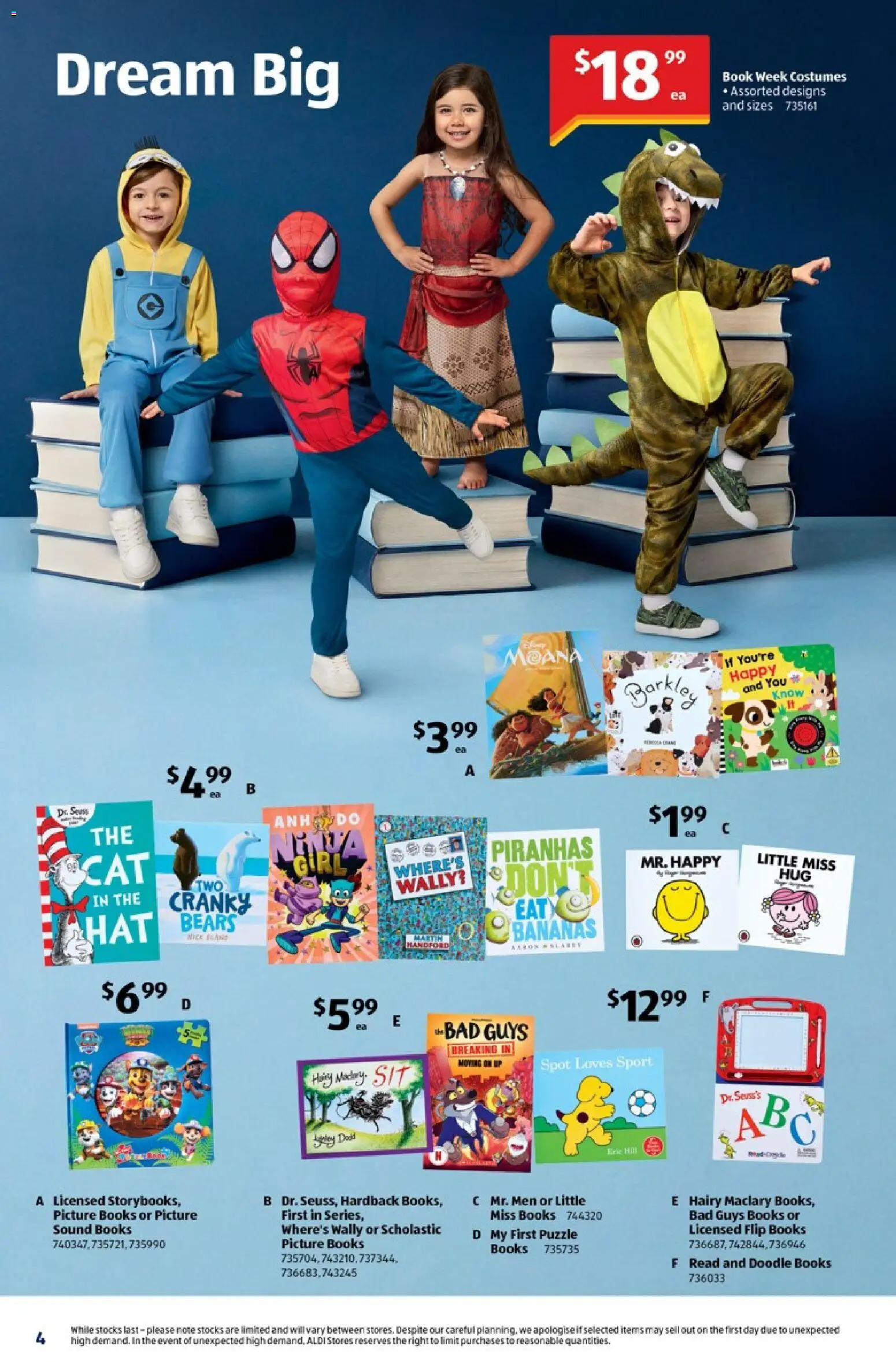 Aldi catalogue - valid from 05/08/2026 | Page: 4 | Products: Picture, Bananas, Hat