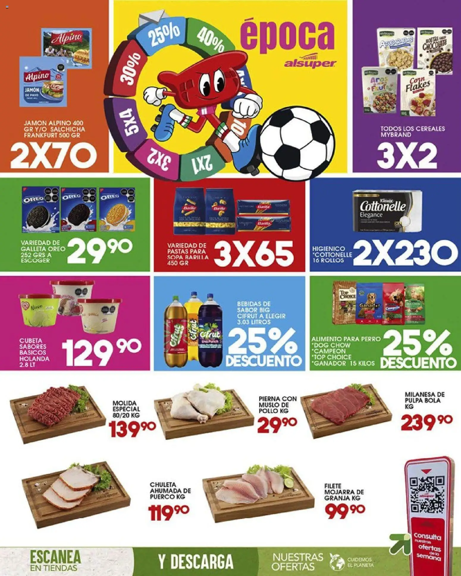 Nuevas ofertas de Alsuper válidas en toda la República Mexicana desde el 07/07/2026. ¡Encuentra las mejores ofertas en Alsuper folleto! | Página: 8
