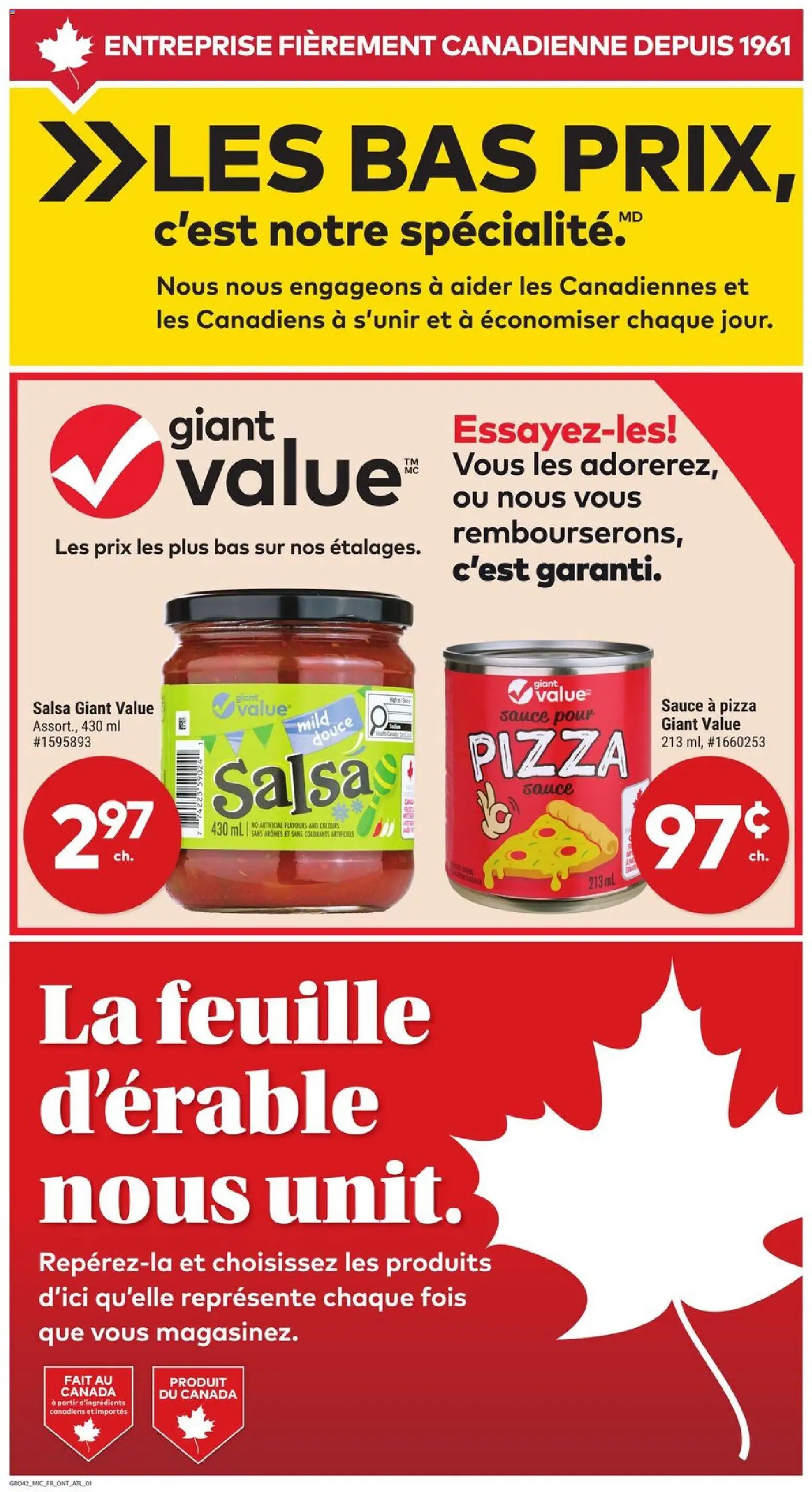 Giant Tiger flyer valid from 20.05.2026 | Page: 4 | Products: Pizza
