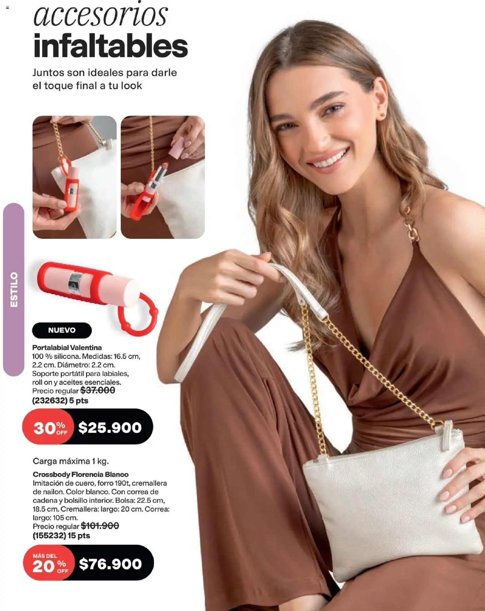 Avon revista - valida desde el 15/07/2026 | Página: 99 | Productos: Bolsa, Cadena