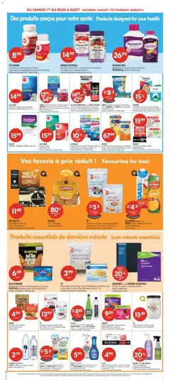 Preview of Pharmaprix weekly flyer / circulaire from shop Pharmaprix valid from Jul 31, 2026 | Page: 15