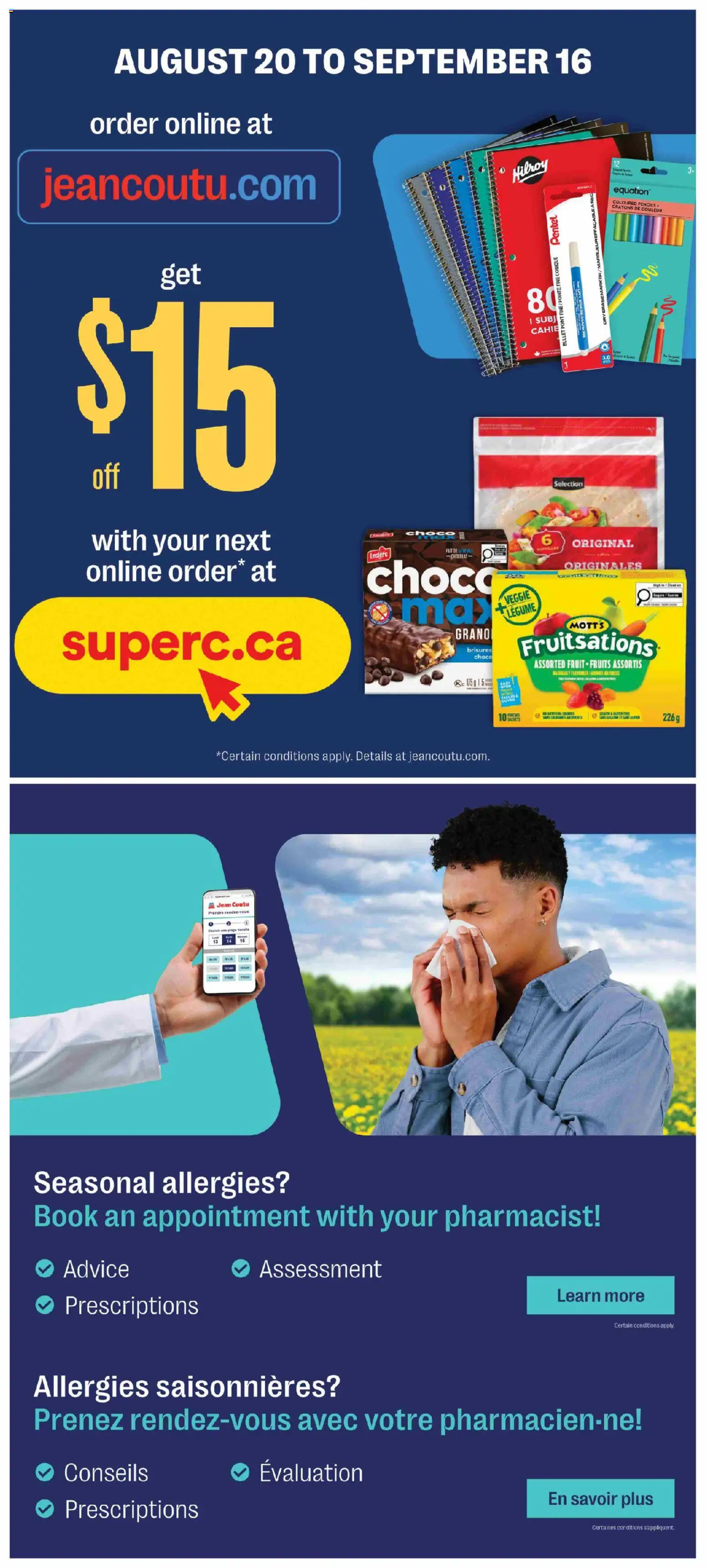 Jean Coutu flyer valid from Sep 10, 2026 | Page: 11