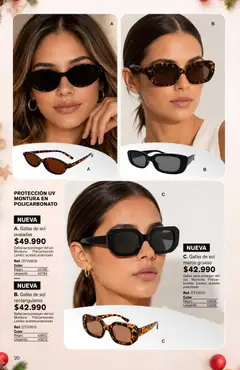 Leonisa catálogo Navidad Inolvidable -  Vista previa de la revista de la tienda Leonisa valido desde el 01/10/2026 | Página: 20 | Productos: Gafas de sol, Gafas