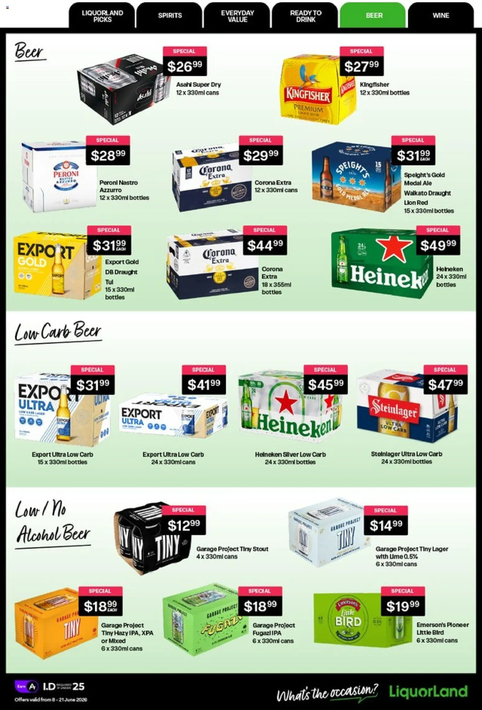 Liquorland catalogue from 08.06.2026 | Page: 14