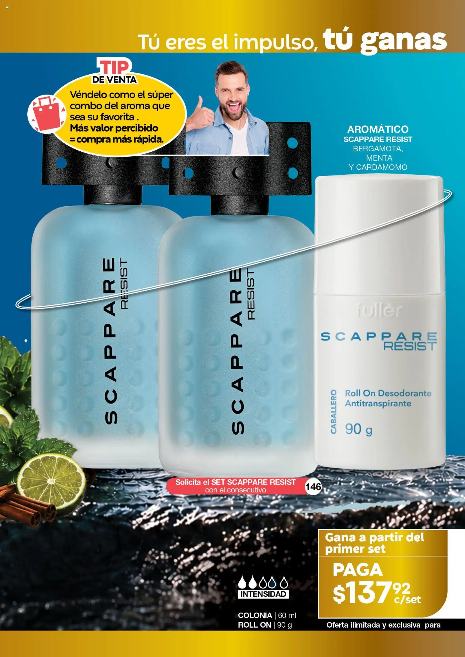 Nuevas ofertas de Fuller válidas en toda la República Mexicana desde el 05/08/2026. ¡Encuentra las mejores ofertas en Fuller Gana Mas 8 2026! | Página: 22 | Productos: Desodorante, Antitranspirante