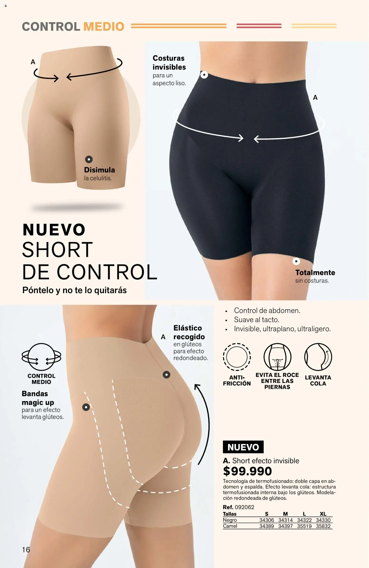 Leonisa revista - valida desde el 15.05.2026 | Página: 16 | Productos: Té, Short