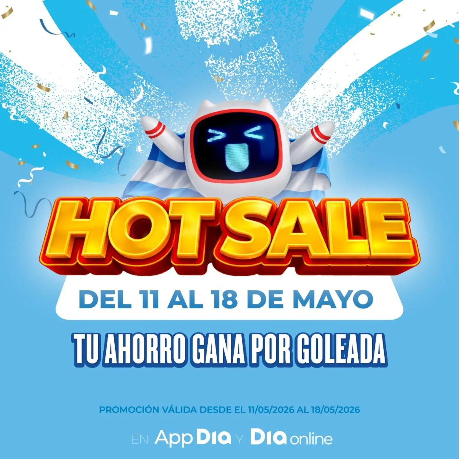 Supermercado DIA - Hot Sale │ válido desde el 11.05.2026 | Página: 1