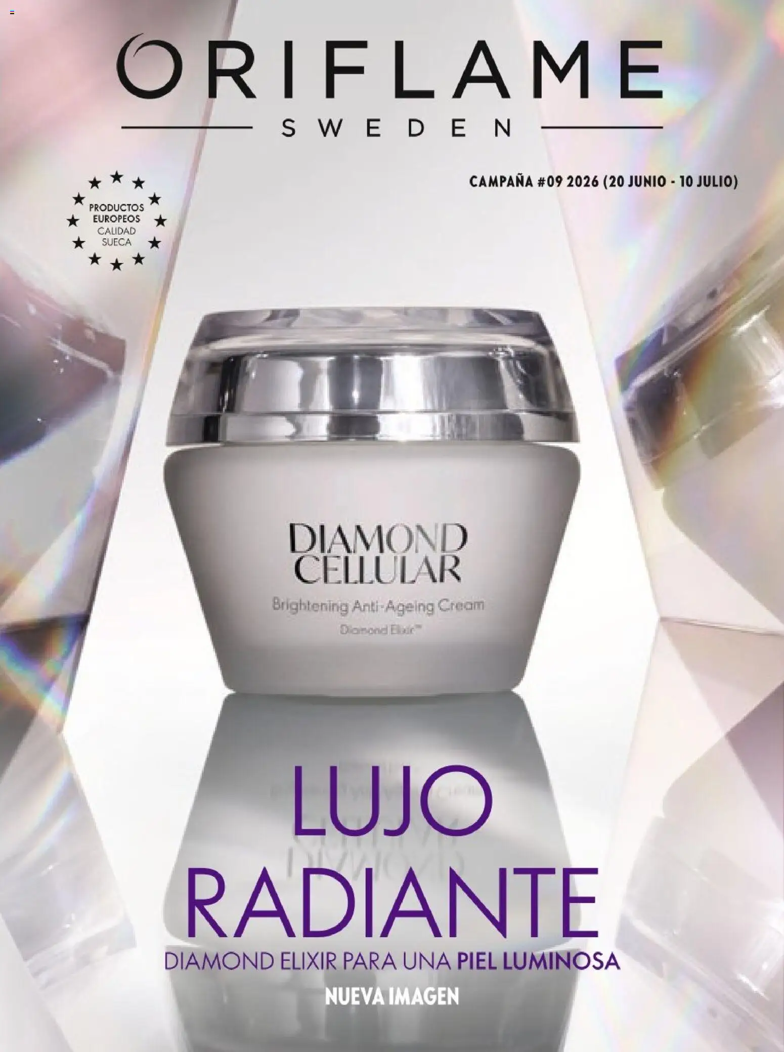 Nuevas ofertas de Oriflame válidas en toda la República Mexicana desde el 20.06.2026. ¡Encuentra las mejores ofertas en Oriflame campaña 9 2026! | Página: 1 | Productos: Radiante, Campana