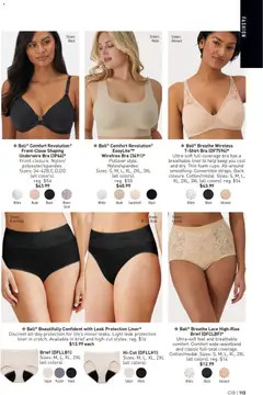 Preview of Avon weekly ads valid from 09/09/2026 | Page: 113 | Products: Bra, Foam