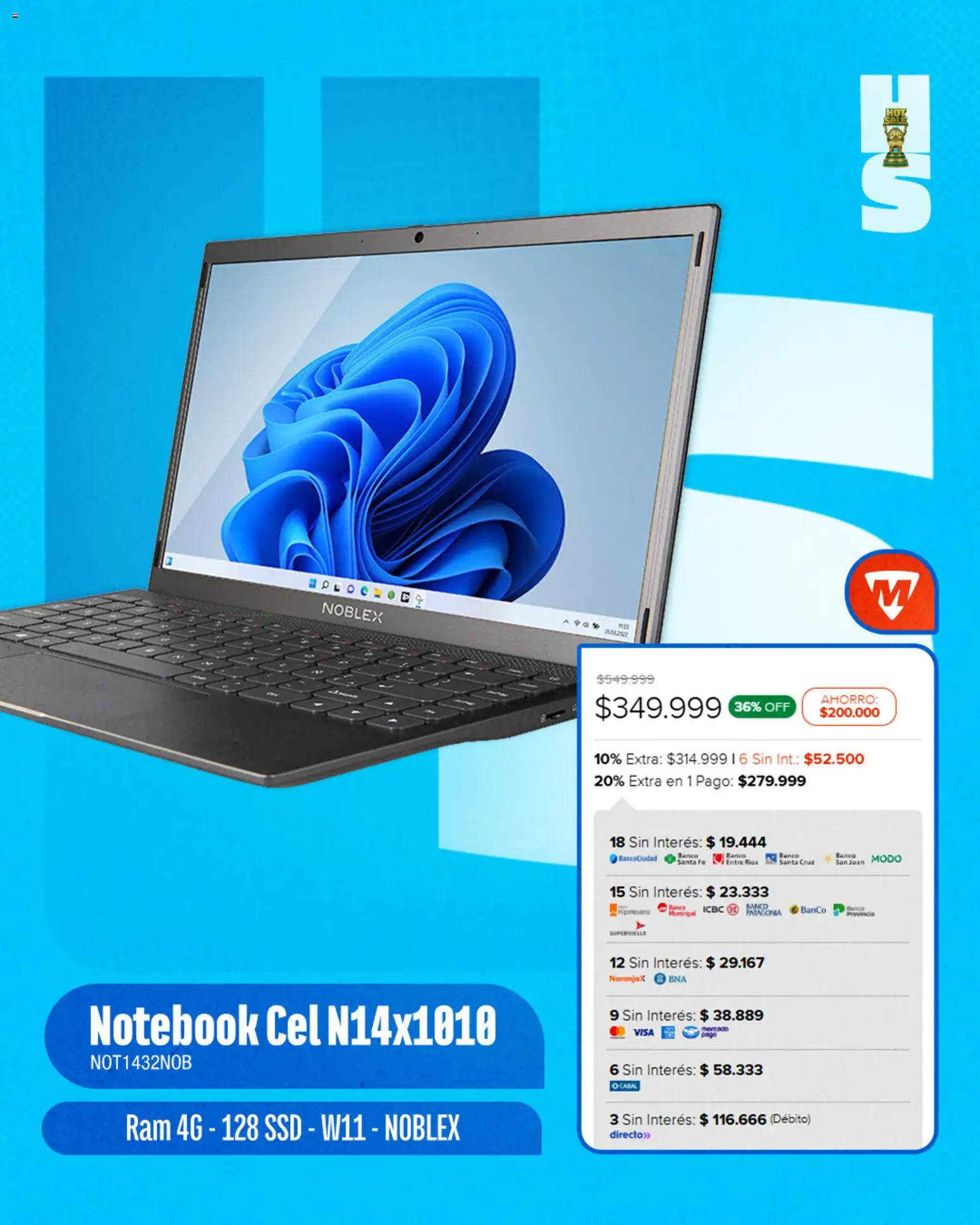 Megatone catálogo │ válido desde el 20.05.2026 | Página: 4 | Productos: Notebook