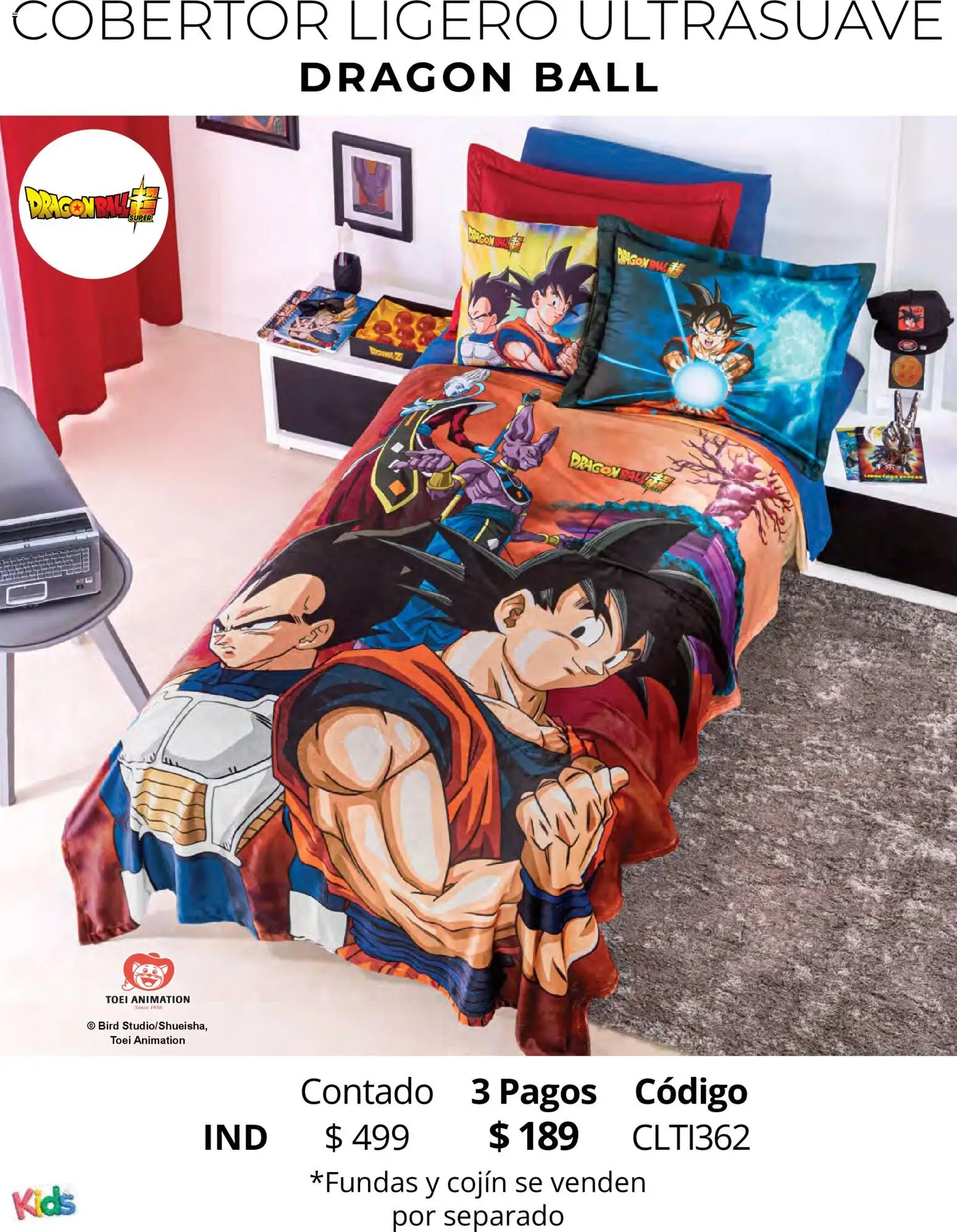Nuevas ofertas de Colchas Concord válidas en toda la República Mexicana desde el 01.05.2026. ¡Encuentra las mejores ofertas en Colchas Concord catálogo Kids! | Página: 115 | Productos: Cobertor