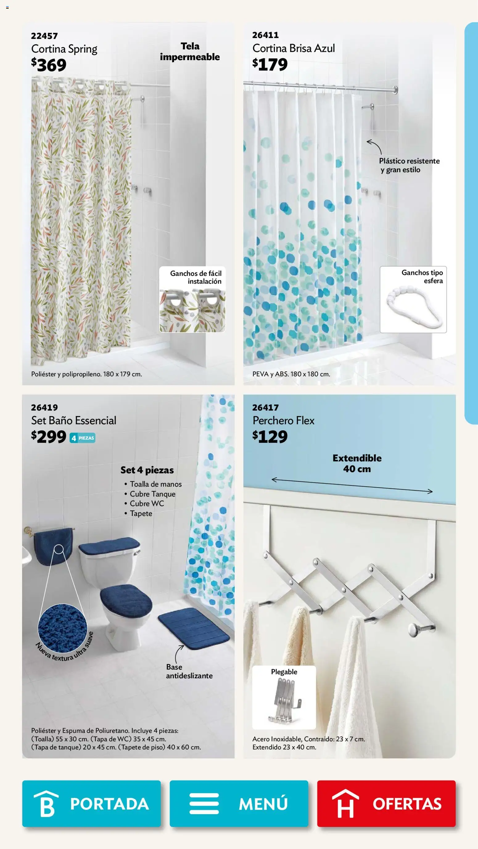 Nuevas ofertas de Betterware válidas en toda la República Mexicana desde el 31/08/2026. ¡Encuentra las mejores ofertas en Betterware campaña 9 2026! | Página: 81 | Productos: Wc, Espuma, Toalla, Baño
