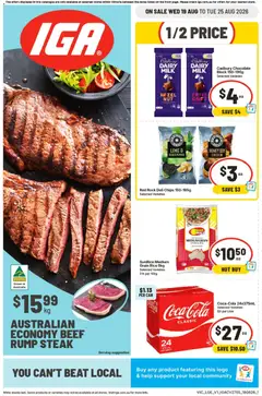 Preview of IGA catalogue - valid from 19/08/2026