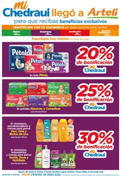 Vista previa de Arteli folleto MiChedraui, nuevo folleto de la tienda, válido en México a partir del 24/07/2026